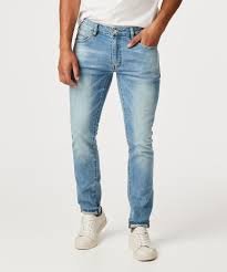 Slim Fit 5 Pocket Denim Jean - Light Indigo